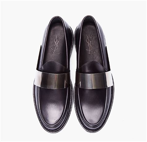 ysl loafers men's|saint laurent men's boots.